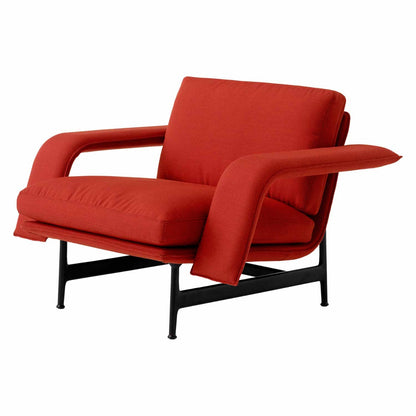 Meantime AV29 Lounge Chair | Red 571 Fiord Fabric Upholstery