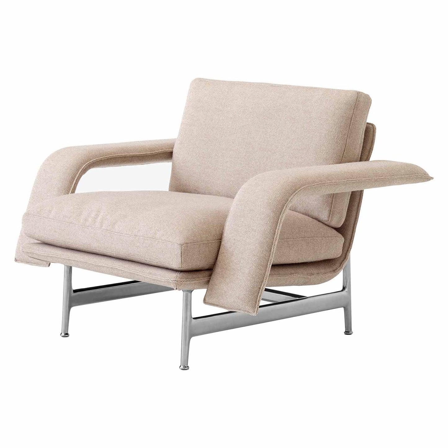Meantime AV29 Lounge Chair | Ivory Beige 220 Hallingdal Fabric Upholstery