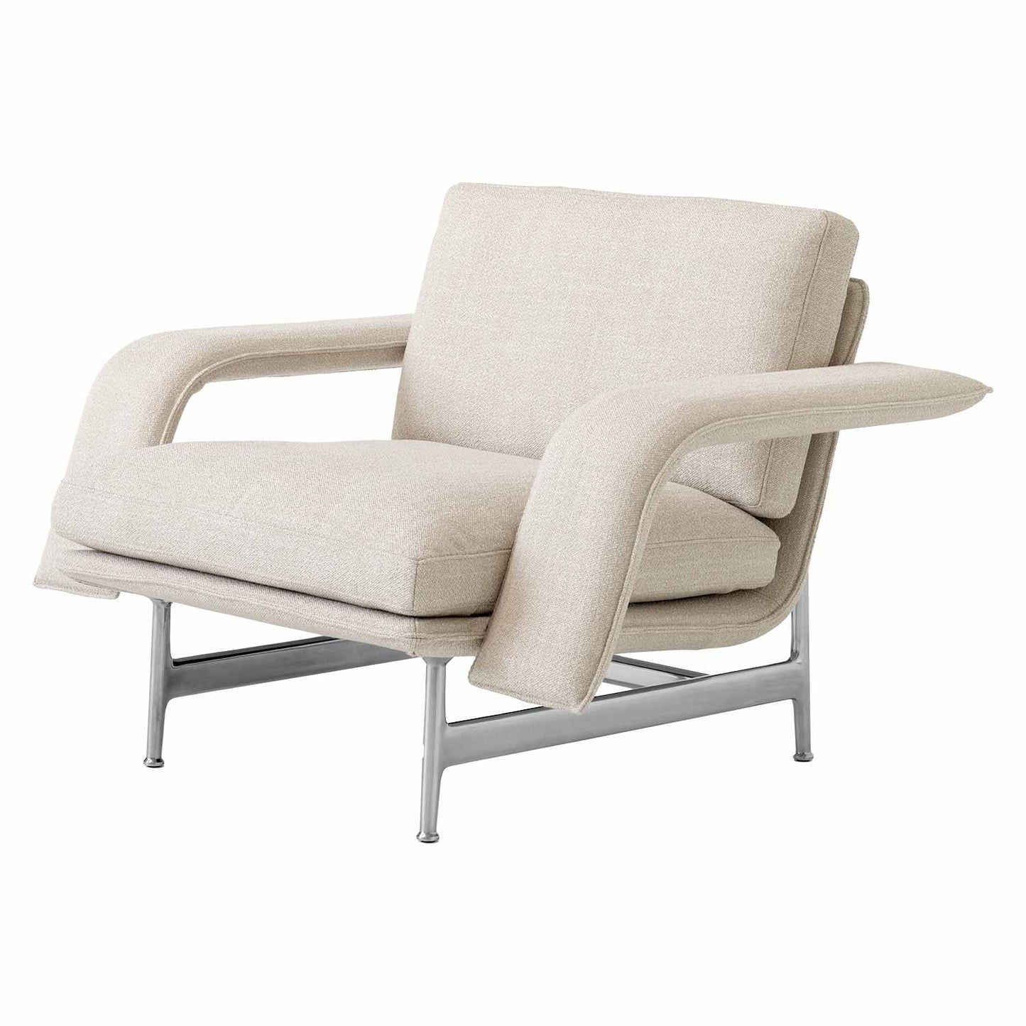 Meantime AV29 Lounge Chair | Chalk Ecriture 210 Fabric Upholstery