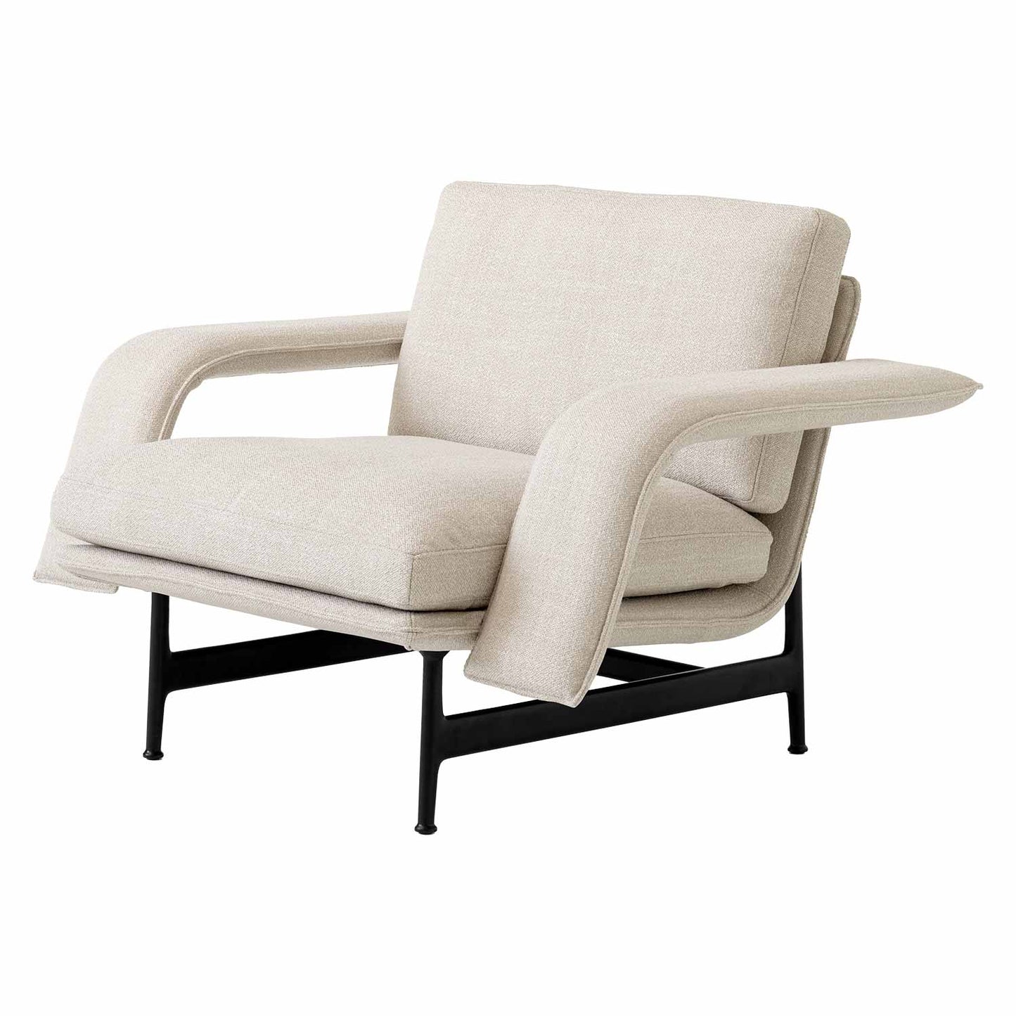 Meantime AV29 Lounge Chair | Chalk Ecriture 210 Fabric Upholstery
