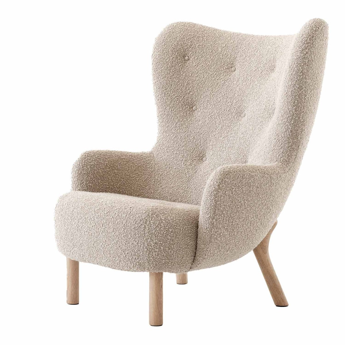 Petra VB3 Lounge Chair | Sand 003 Karakorum Fabric