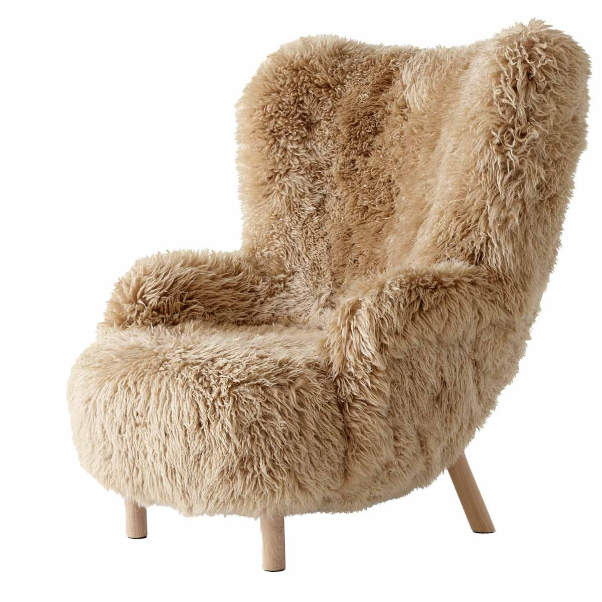 Petra VB3 Lounge Chair | Sheepskin Honey