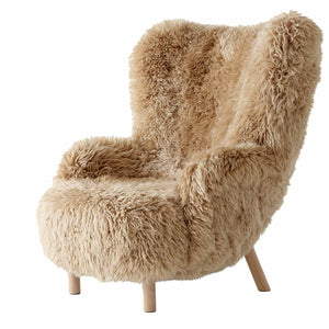 Petra VB3 Lounge Chair | Sheepskin Honey