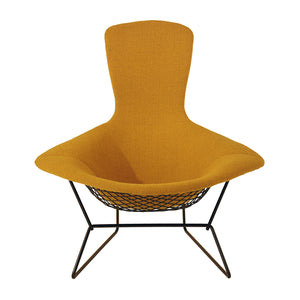 Bertoia Bird Armchair | Dark Blue Hyle Fabric Upholstery