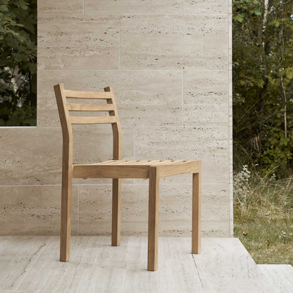 AH501 Outdoor Dining Chair | Untreated Teak