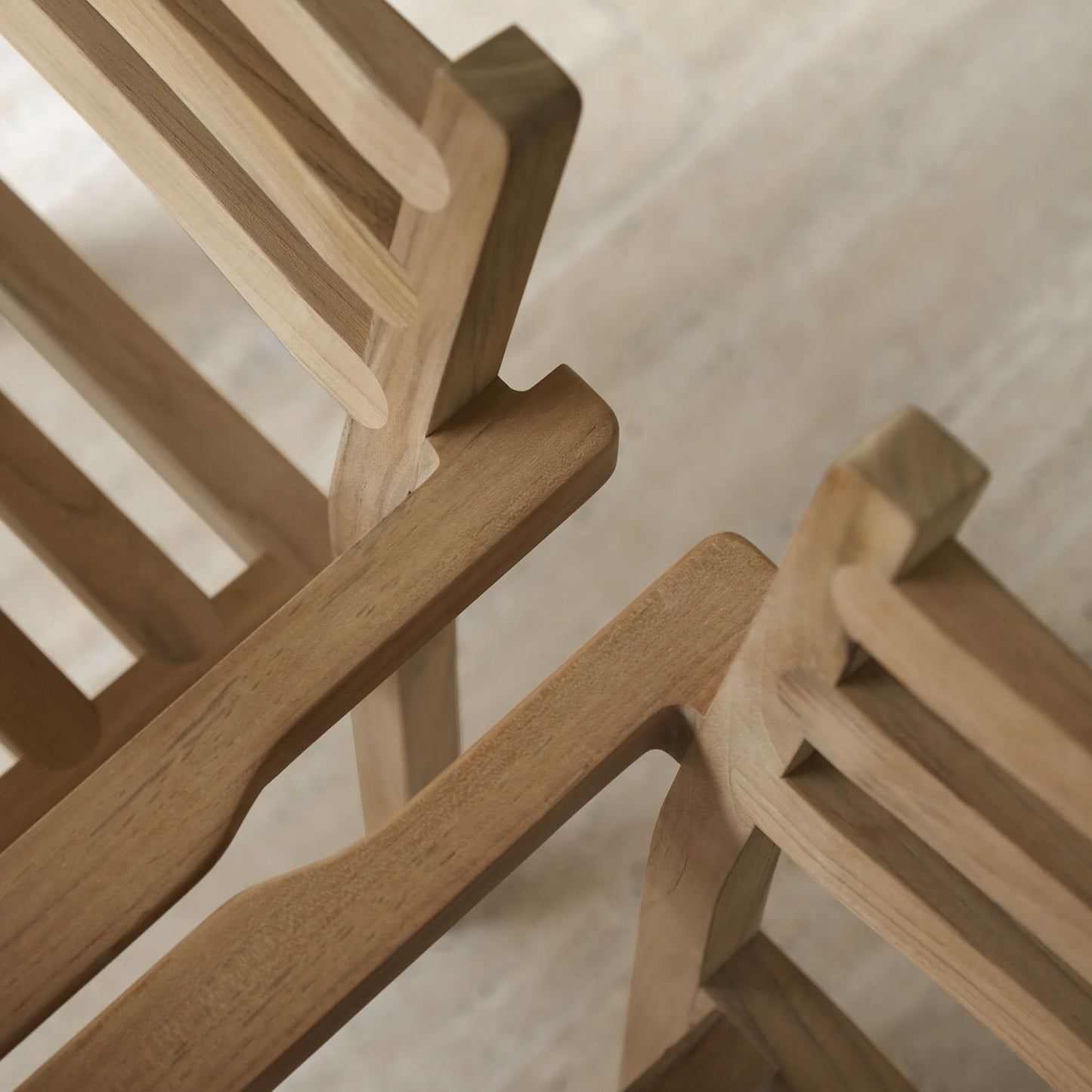 AH502 Outdoor Dining Armchair | Untreated Teak