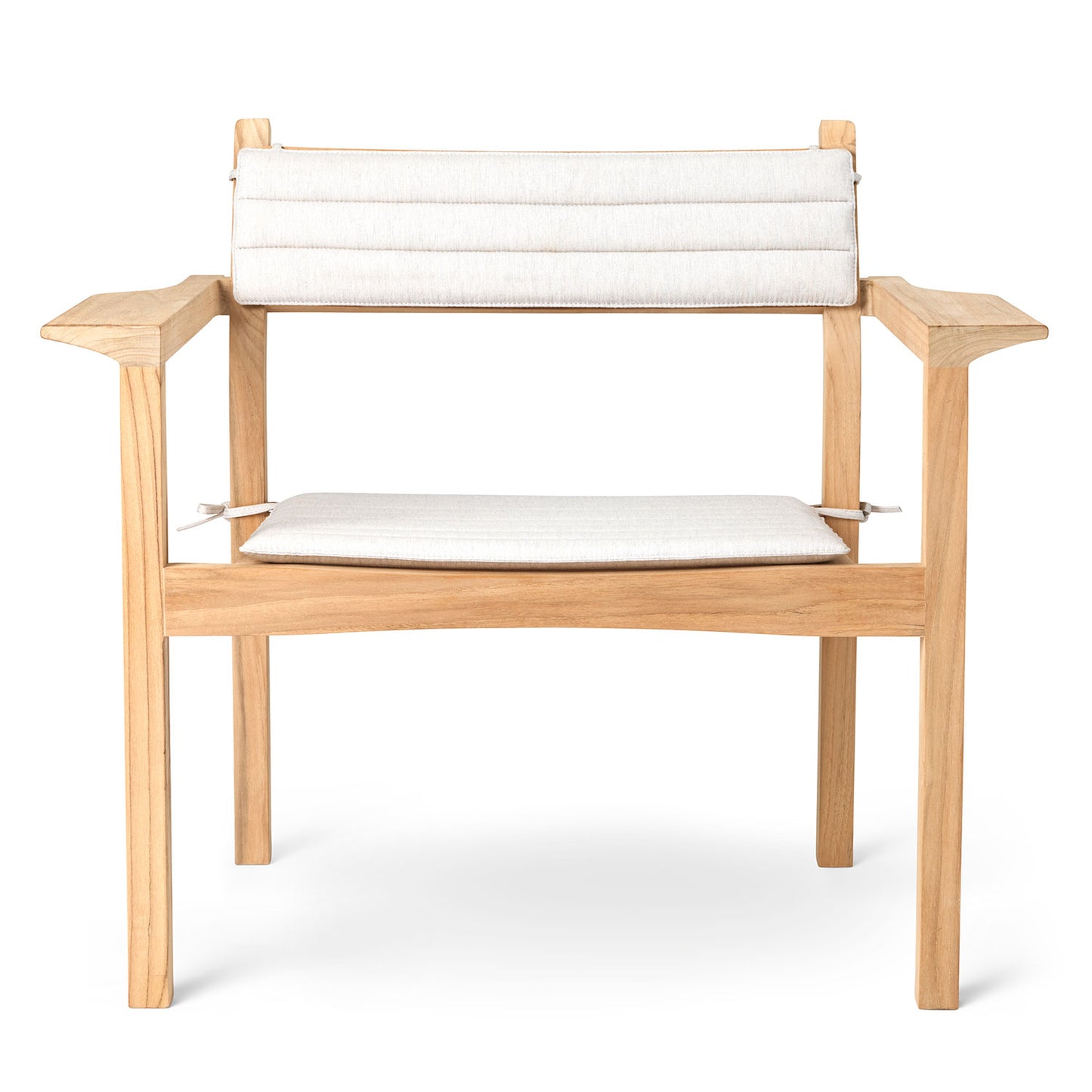 AH601 Outdoor Lounge Armchair | Untreated Teak