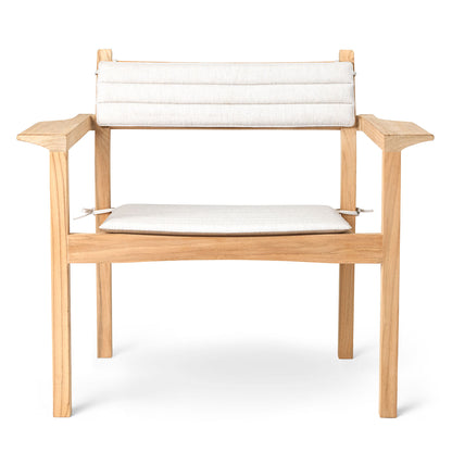 AH601 Outdoor Lounge Armchair | Untreated Teak