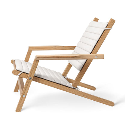 AH603 Outdoor Deck Chair | Untreated Teak