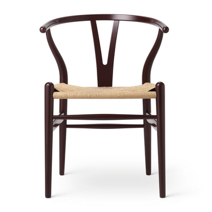 CH24 Wishbone Chair | Oak Frame Lacquered Black