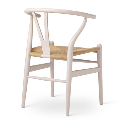 CH24 Wishbone Chair | Oak Frame Lacquered Black