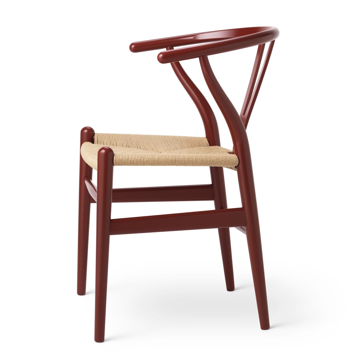 CH24 Wishbone Chair | Oak Frame Lacquered Black