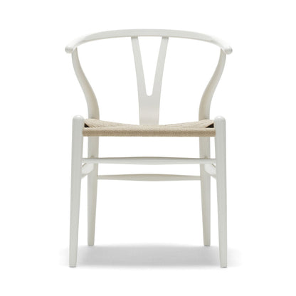 CH24 Wishbone Chair | Oak Frame Lacquered Black