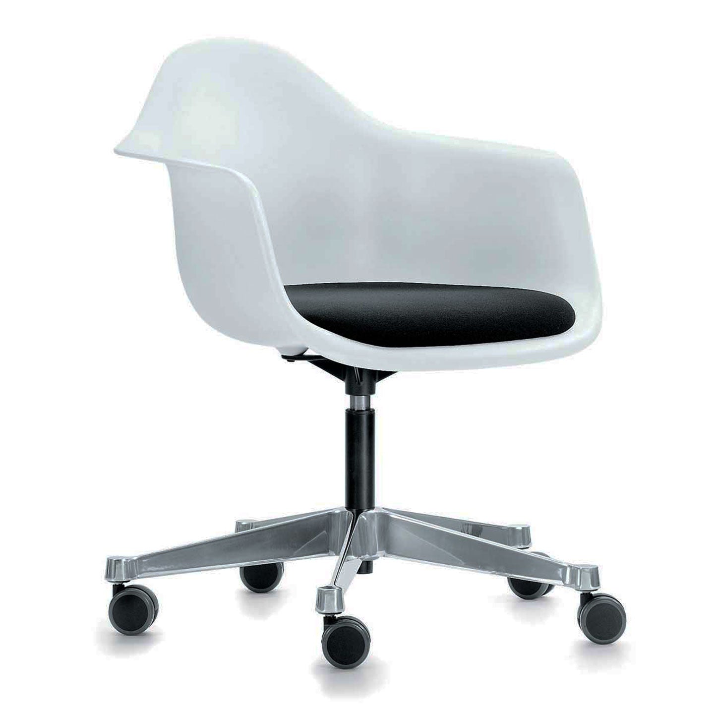 PACC Eames Task Chair | Granite Grey Shell Dark Grey Seat Pad