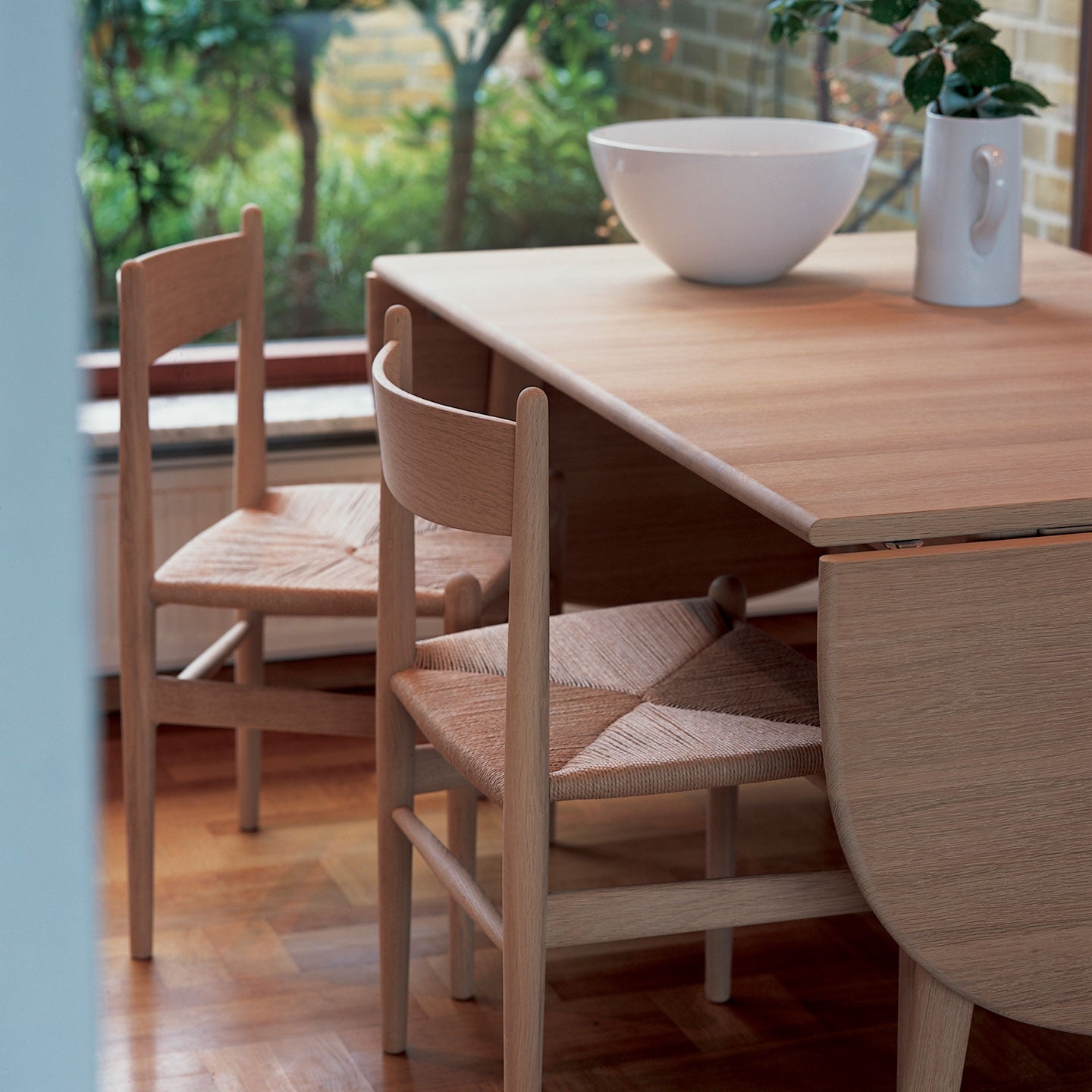 CH36 Side Chair | Oak Frame Natural Soap Finish