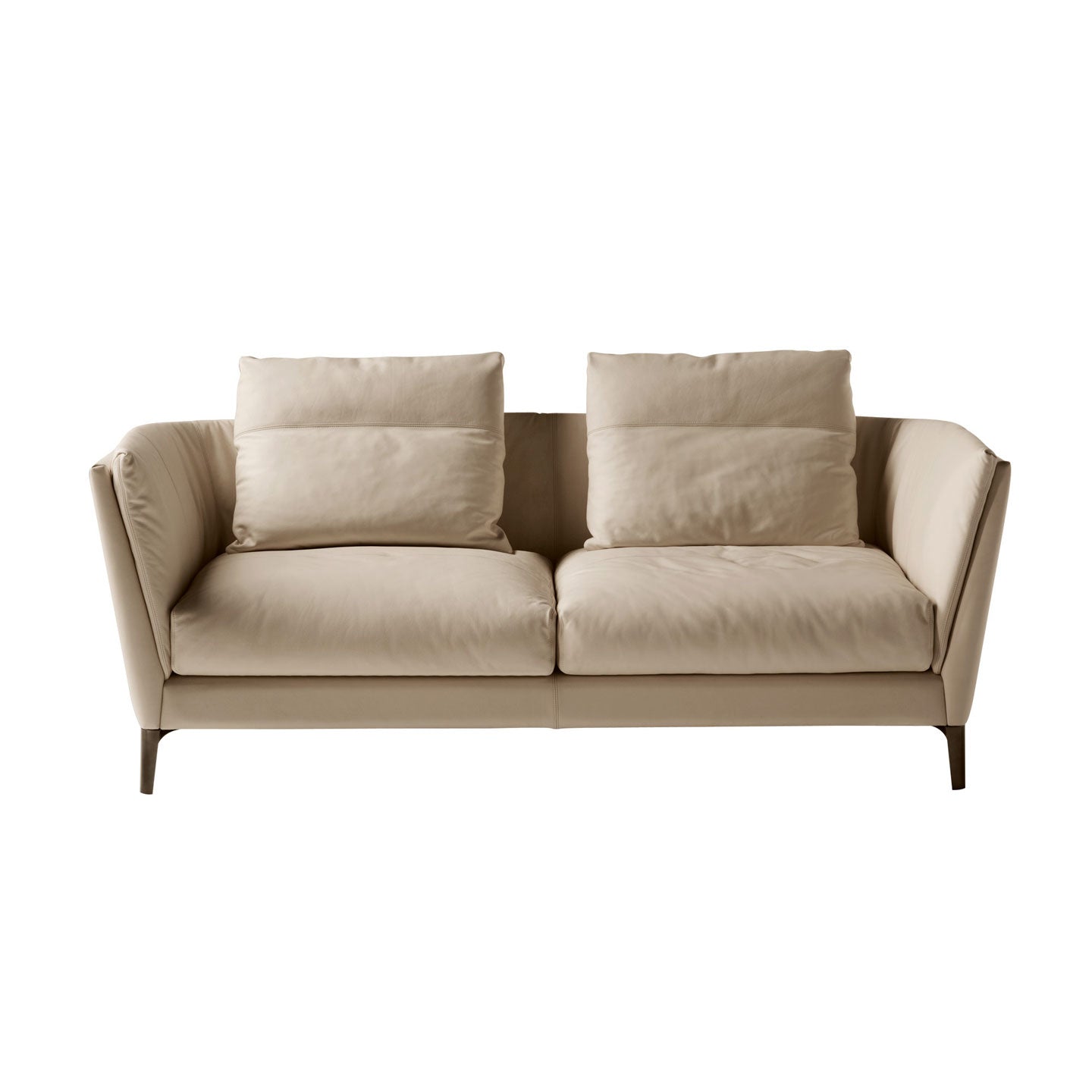 Bretagne 2 Seat Sofa | Leather 124376 'Nina' Beige