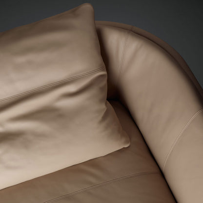 Bretagne 2 Seat Sofa | Leather 124376 'Nina' Beige