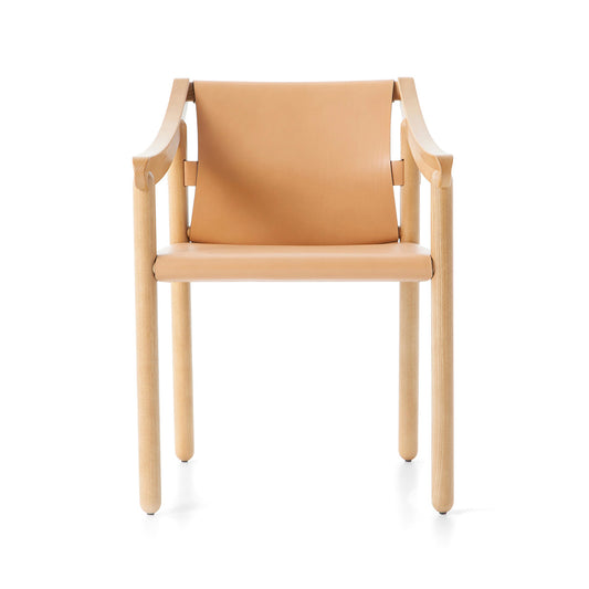 905 Chair | Natural Saddle Leather Seat and Back