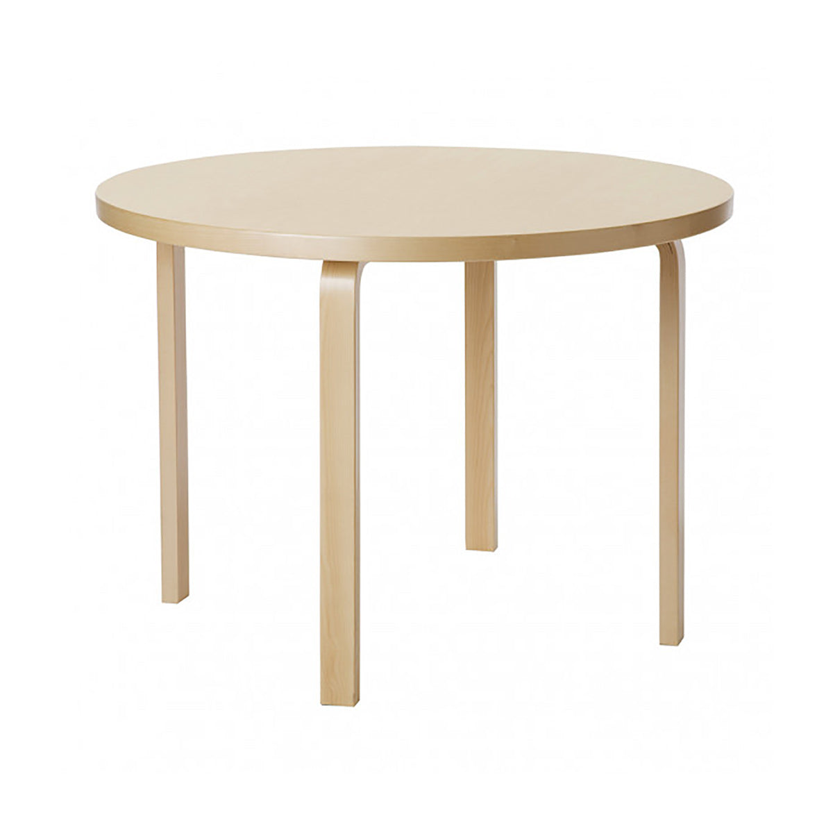 90A Aalto Table Round | Birch Veneer Top