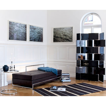 Eileen Gray Brick Screen | Black Hand-lacquered Panels