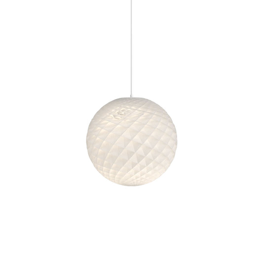Patera Pendant Lamp | Matt White PVC