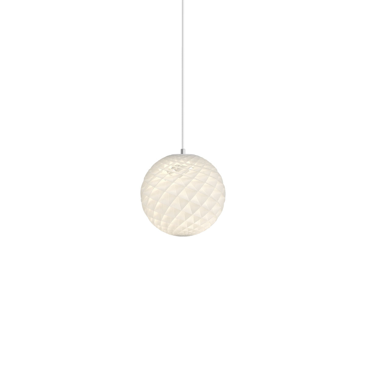 Patera Pendant Lamp | Matt White PVC