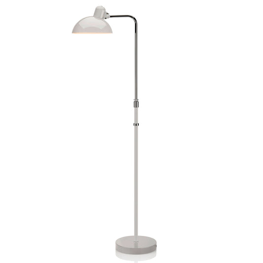 Kaiser Idell 6580 Floor Lamp | Gloss White Shade and Base