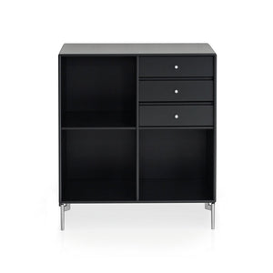 Montana Single Unit with Legs | Coal Lacquer