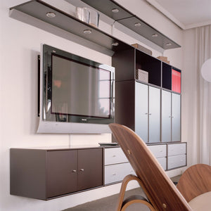 Montana Single Unit with Legs | Truffle Lacquer