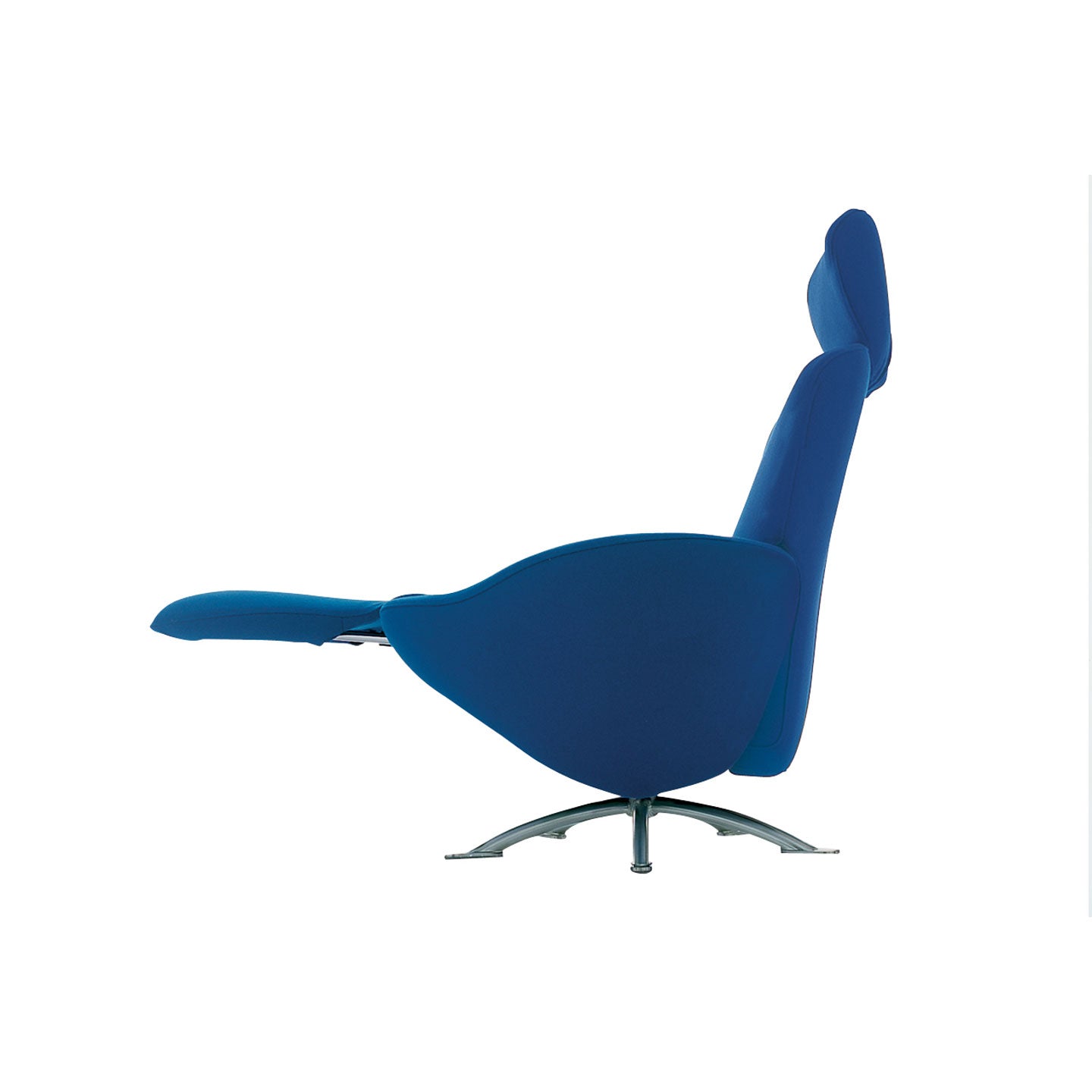 Dodo Reclining Armchair | Graphite Leather Upholstery