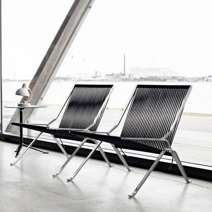 PK25 Chair | Flag Halyard Black