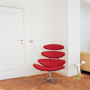 Corona Chair | Divina 623 Medium Red