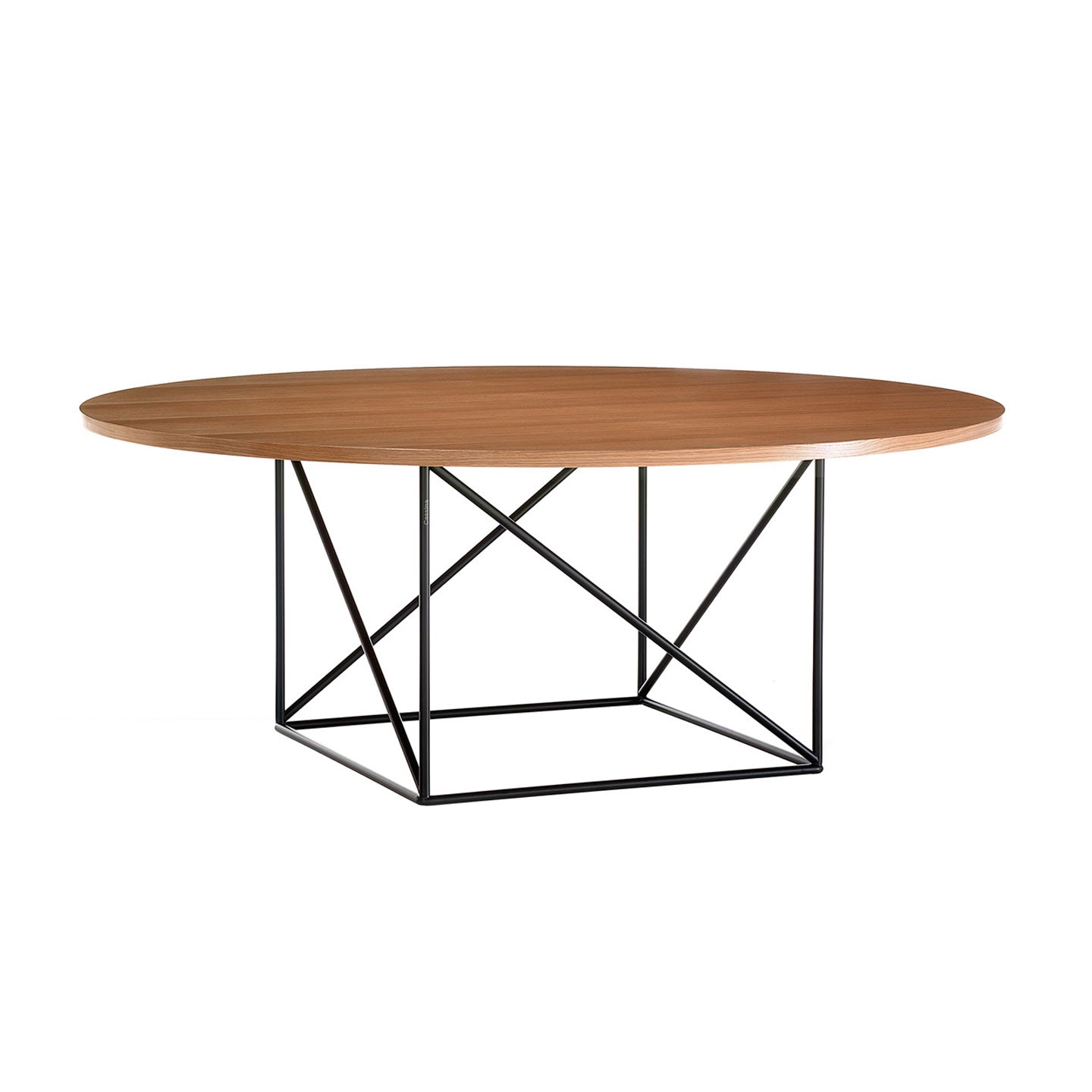 LC15 Table de Conference | Natural Oak Top Clear Matt Lacquer