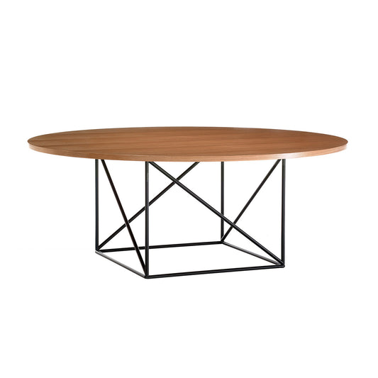 LC15 Table de Conference | Natural Oak Top Clear Matt Lacquer