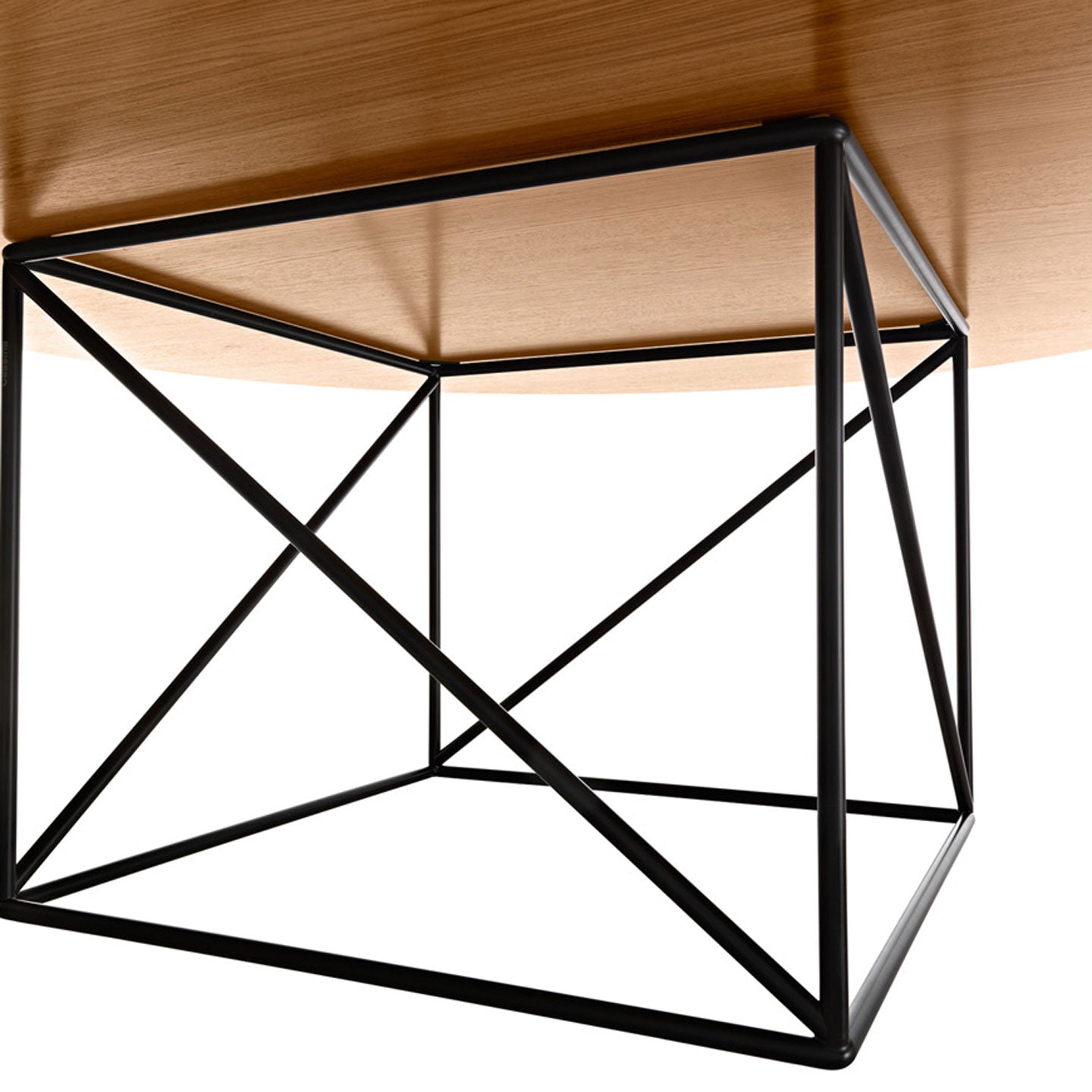 LC15 Table de Conference | Natural Oak Top Clear Matt Lacquer
