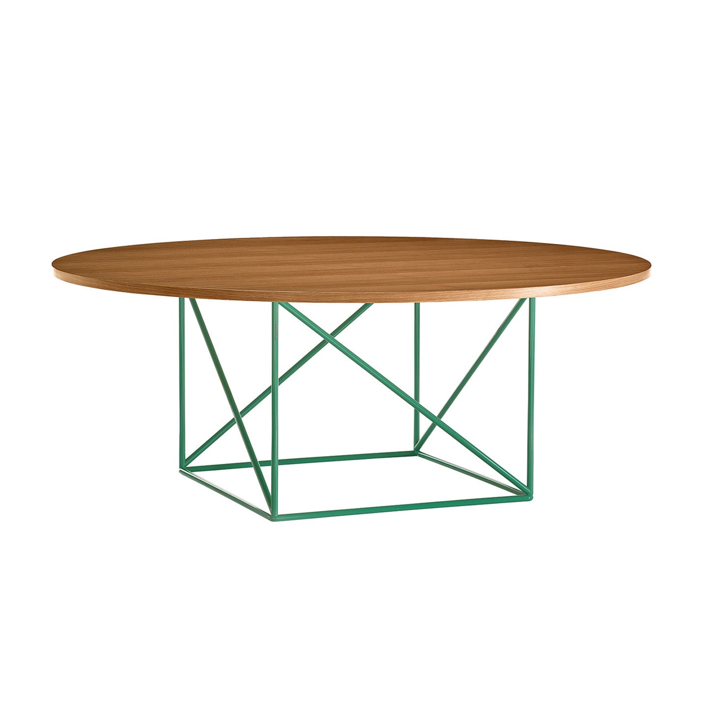LC15 Table de Conference | Natural Oak Top Clear Matt Lacquer