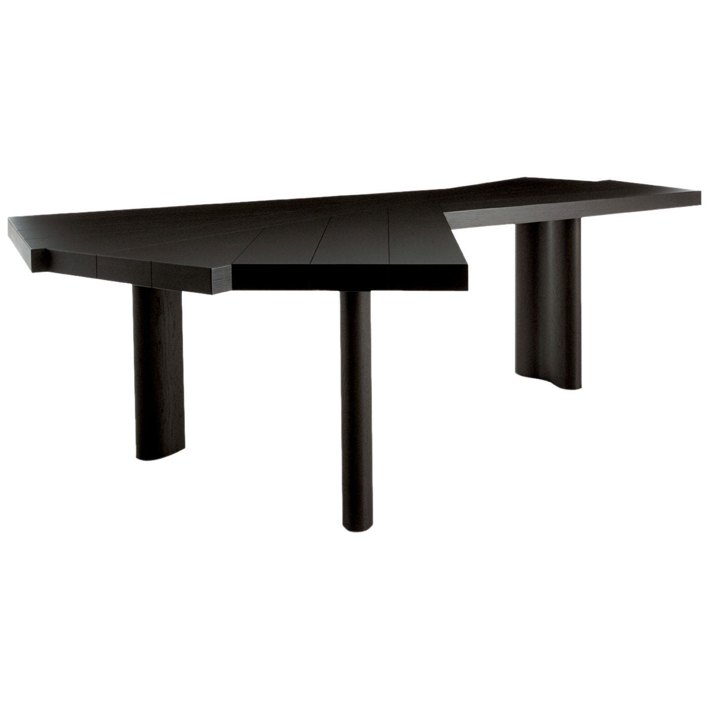Ventaglio Table | Oak Stained Black