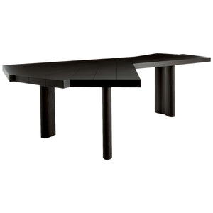 Ventaglio Table | Oak Stained Black