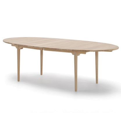 CH339 Extendable Table | Soaped Oak Top and Frame