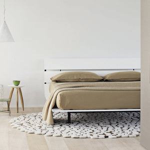 Tadao Bed Frame 170cm | Epoque White Structure