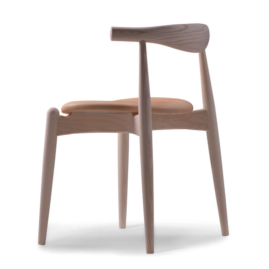CH20 Elbow Chair | Seat in Loke Leather 7748 Tan