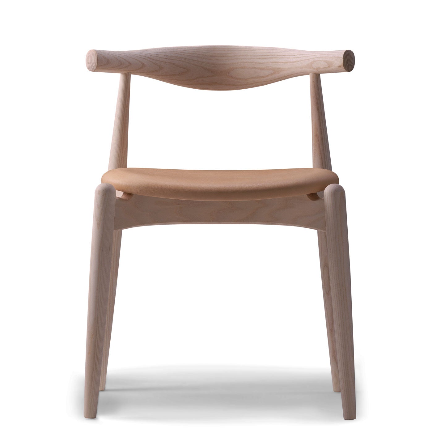 CH20 Elbow Chair | Seat in Divina Melange Wool 120 Pale Grey