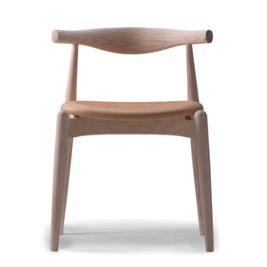 CH20 Elbow Chair | Seat in Divina Melange Wool 120 Pale Grey