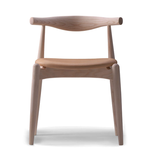 CH20 Elbow Chair | Seat in Loke Leather 7748 Tan