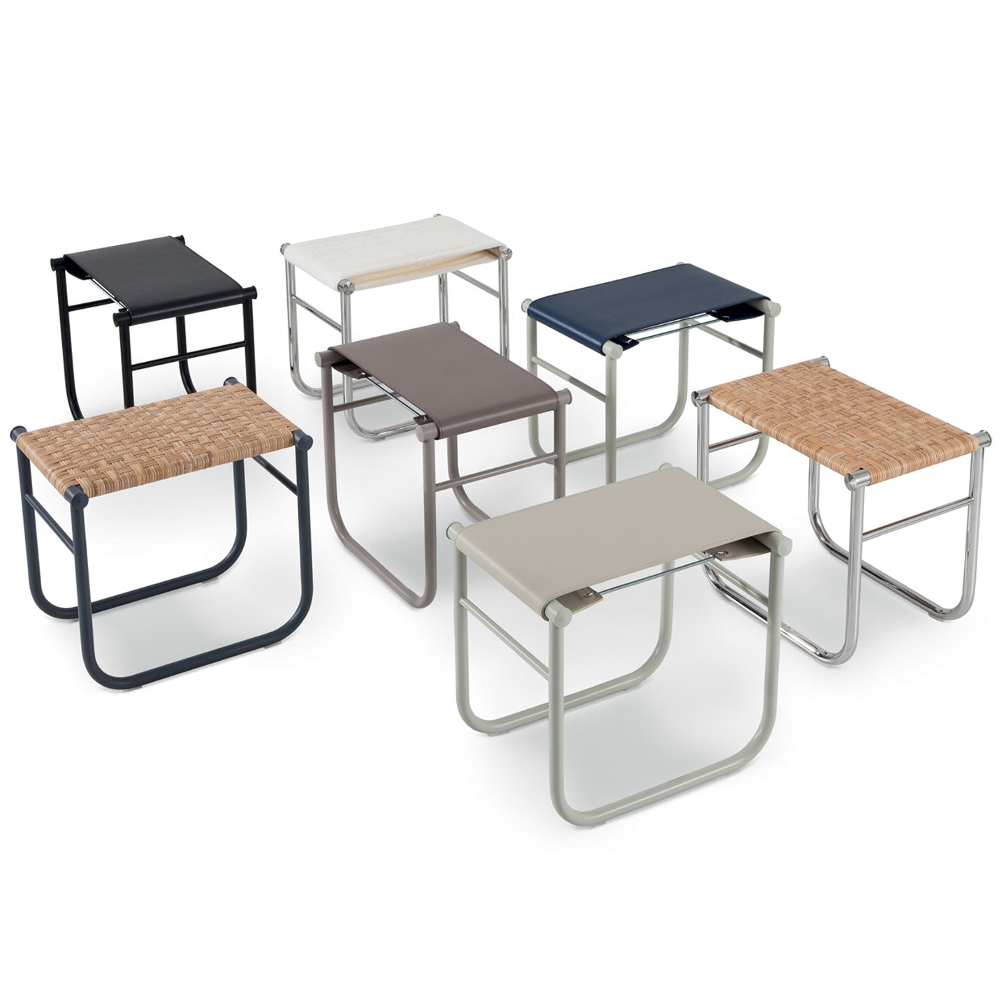 9 Tabouret de Salle de Bains | Natural Rattan Seat