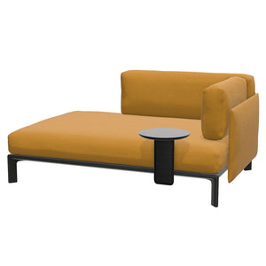 Anagram 1700mm Chaise | Dumet 24 Mango Melange Upholstery