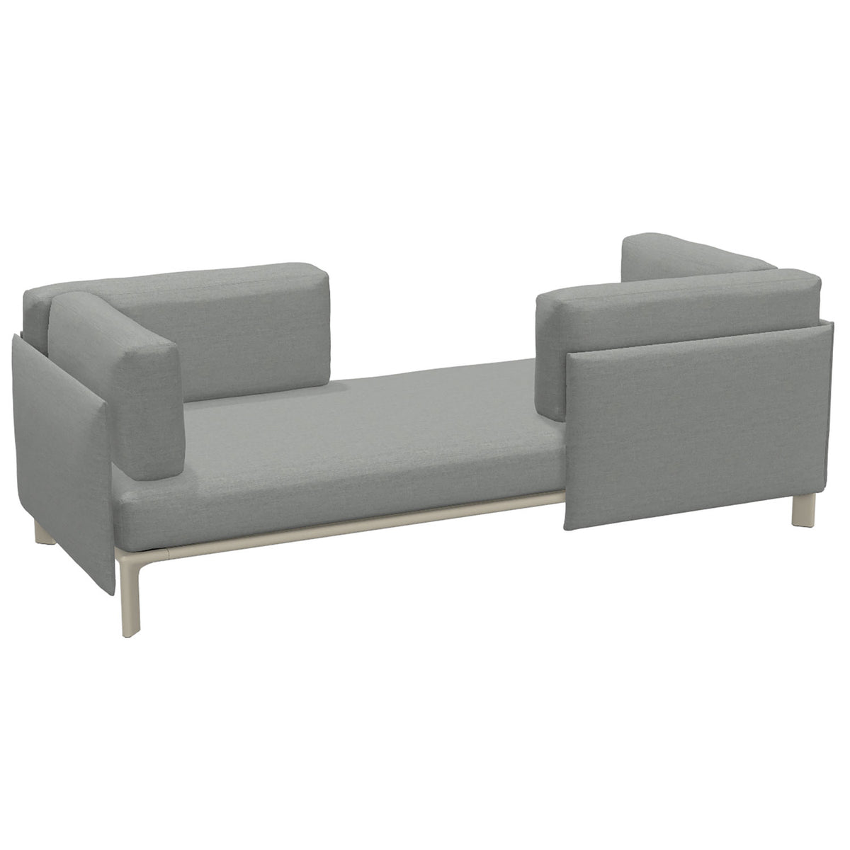 Anagram 2300mm Love Seat | Dumet 06 Pebble Melange Upholstery