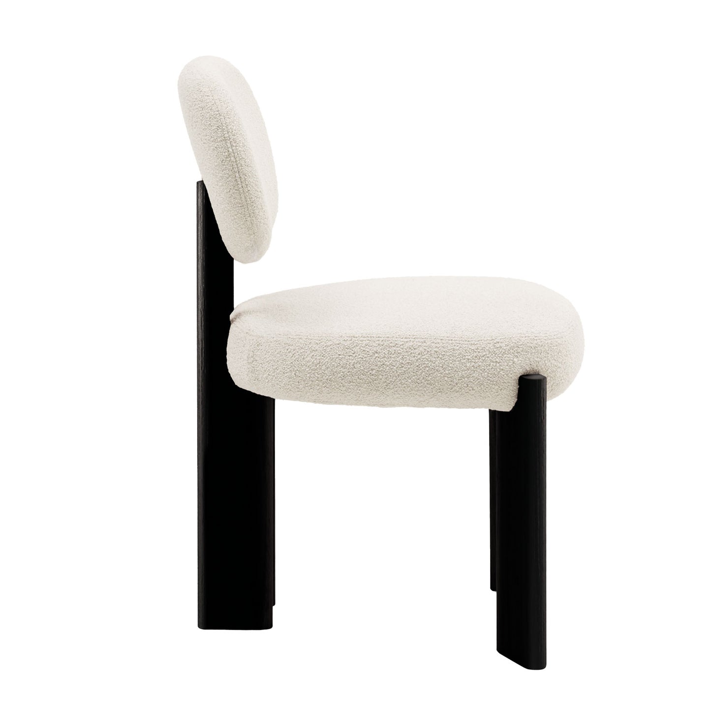 Antea Dining Chair | Cream Gale Upholstery