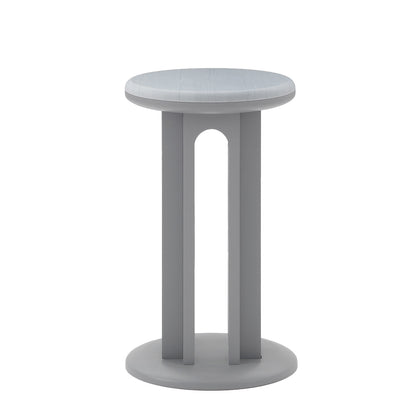 Arcolor Side Table 30 | Bardiglio Marble Top