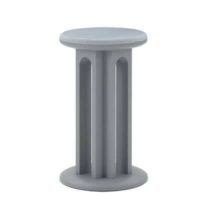 Arcolor Side Table 30 | Bardiglio Marble Top